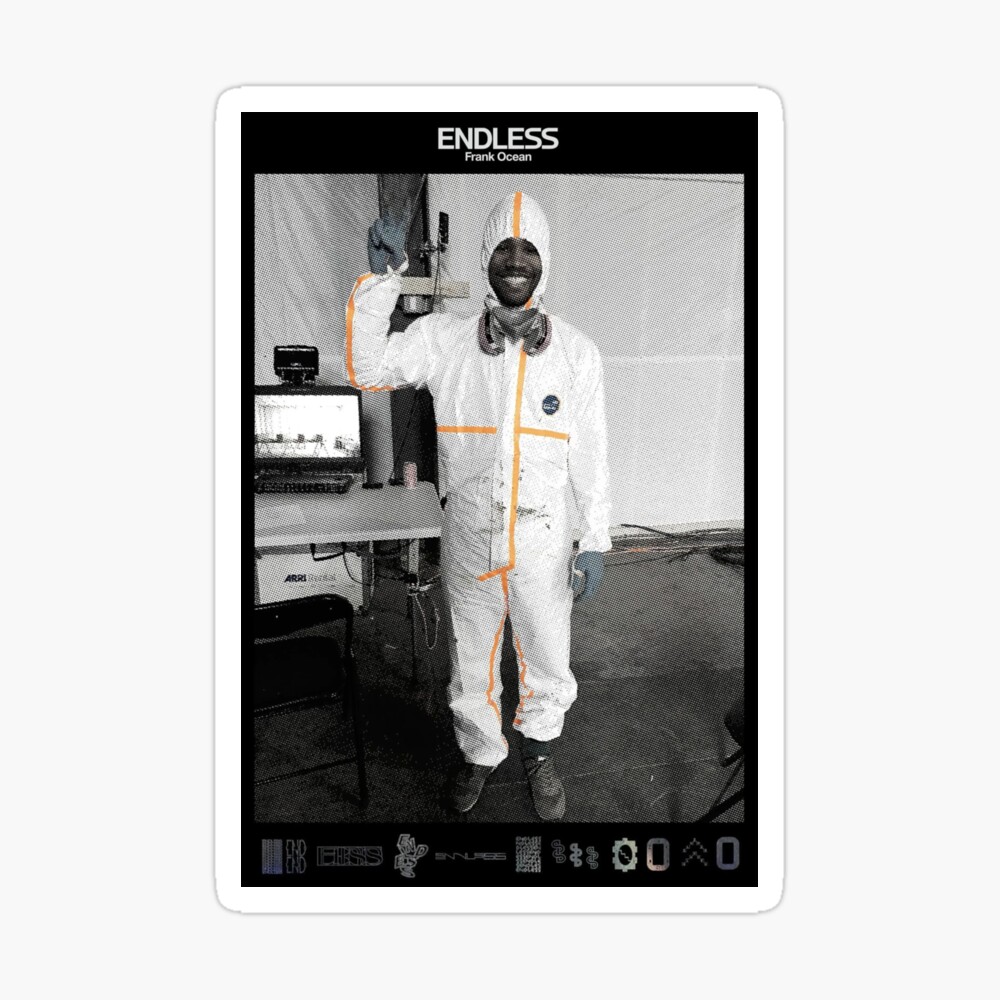 ミュージシャン Frank Ocean ENDLESS DOUBLE SIDED POSTER2 62835757-24e2-436c-b34b-