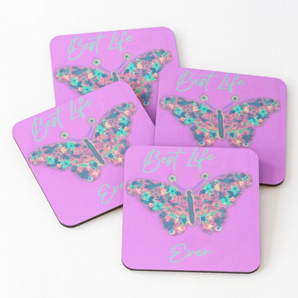Item preview, Best Life Ever Flowered Butterfly Notebook Journal Etc.  designed and sold by IvaRenee.