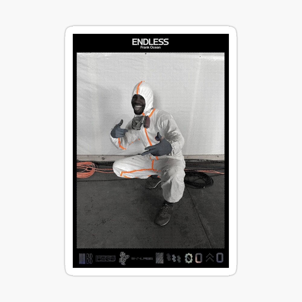 ミュージシャン Frank Ocean ENDLESS DOUBLE SIDED POSTER2 st,small,845x845-pad,1000x1000