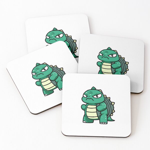 Item preview, Kaiju Green Mascot Cute  designed and sold by spyduckz.