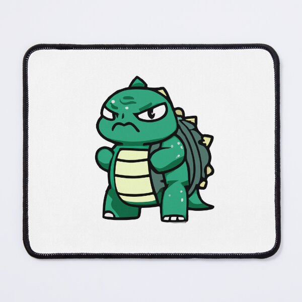 Item preview, Kaiju Green Mascot Cute designed and sold by spyduckz.