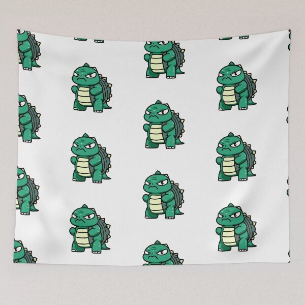 Item preview, Kaiju Green Mascot Cute  designed and sold by spyduckz.