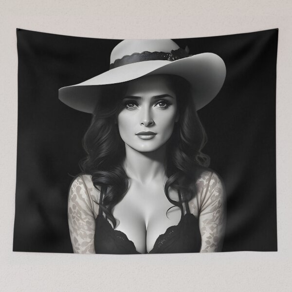 Item preview, Vintage Vixen - Gangster Mistress Art Print designed and sold by A.I. Does  Art.