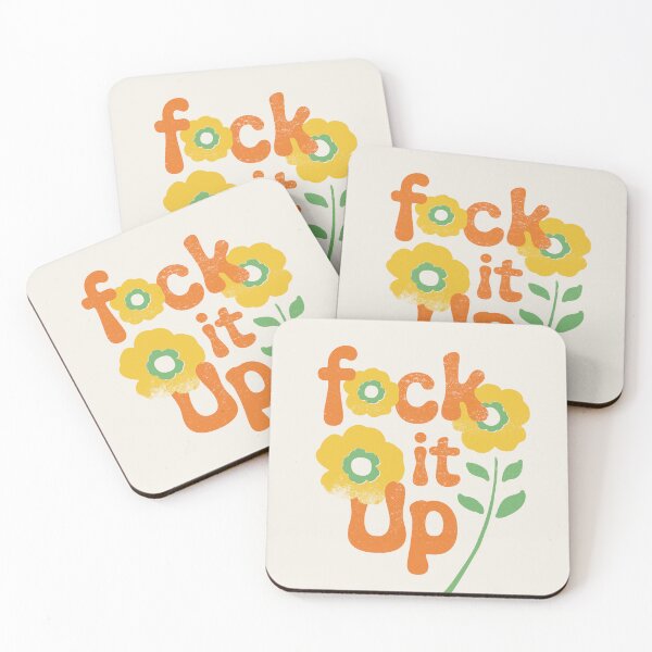 Item preview, fck it up buttercup (orange) designed and sold by Midnight Coffee.