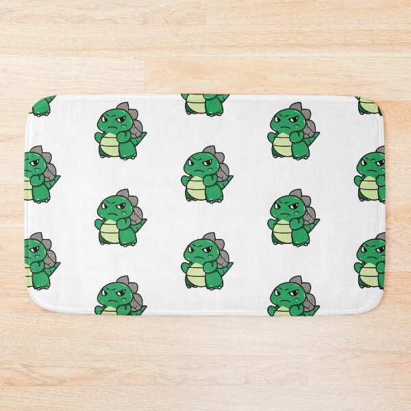 Item preview, Kaiju Green Mascot Cute Funny designed and sold by spyduckz.