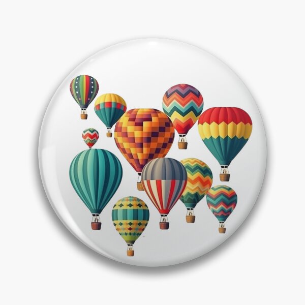 Item preview, Colorful Hot Air Balloons designed and sold by minjagoods.