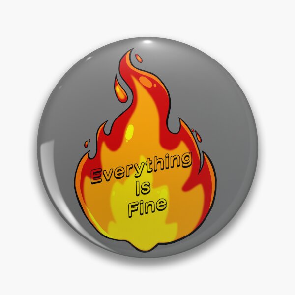 Item preview, Everything is Fine designed and sold by LizzySketch.