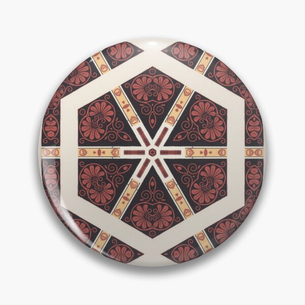Item preview, Greek Ornamental Designs 5 Kaleidoscope Pattern 24 designed and sold by Swabcraft.
