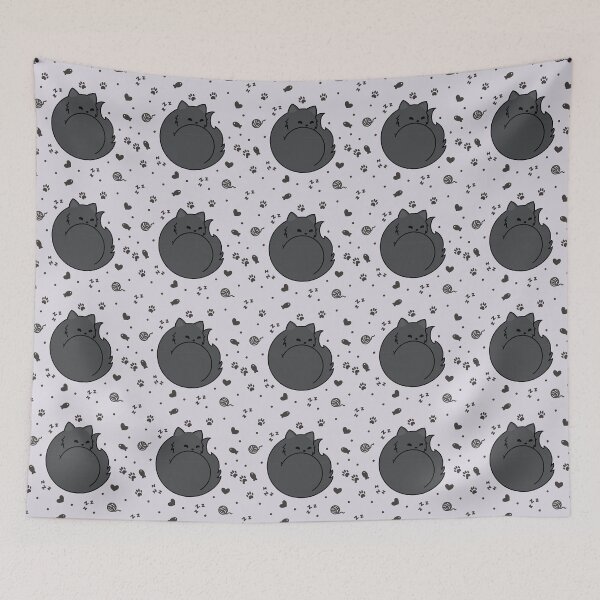 Item preview, Gray Cat - Sleeping designed and sold by missnisa.