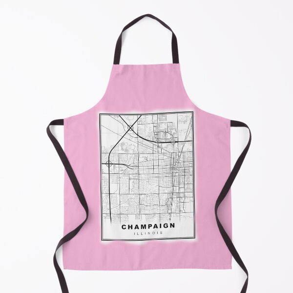 Item preview, Minimalist Champaign Map designed and sold by Tamas Das.