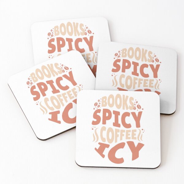 Item preview, i like my books spicy and my coffee icy designed and sold by PopPizzazz.