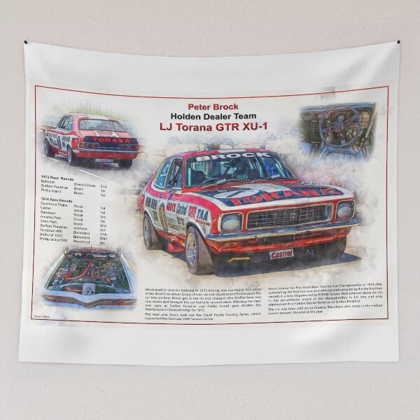 Item preview, Peter Brock LJ Torana GTR XU-1 designed and sold by Stuart Row.