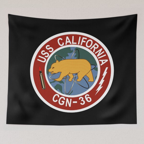 Item preview, Navy - USS California (CGN-36) wo Txt designed and sold by Military Insignia Products.