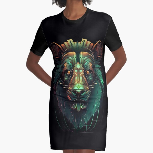 Item preview, Cyberpunk Lion  designed and sold by BoreasArts.