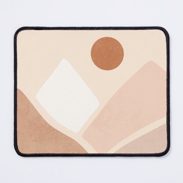 Item preview, Neutral boho mountain sun designed and sold by Miss-Belle.