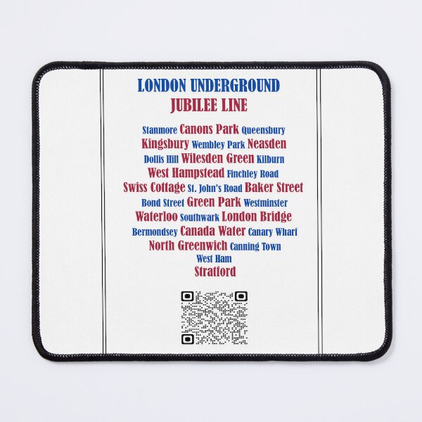 Item preview, London Underground: Jubilee Line service status designed and sold by santoshputhran.