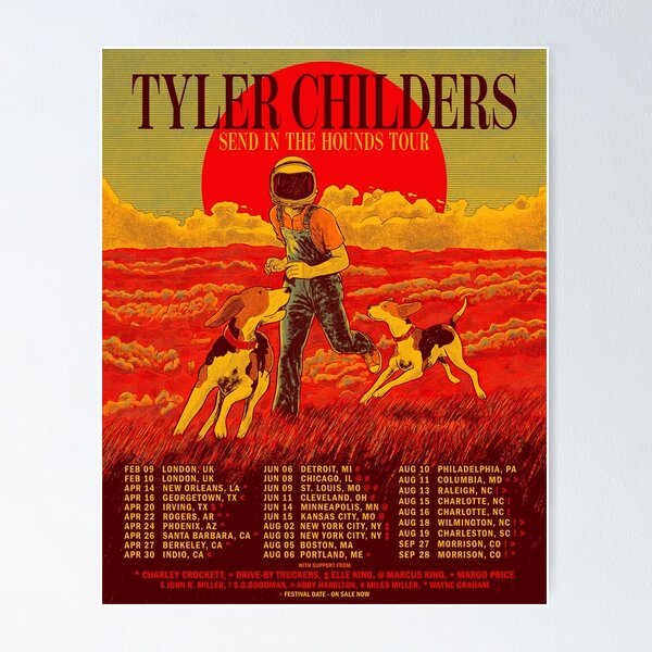 Item preview, Tyler Childer World Tour 2023 designed and sold by Bruce Ferier.