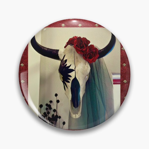 Item preview, Fine Art Skull will Textile  designed and sold by oh-bi-me.