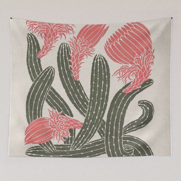 Item preview, Cactus, El Maestro, Mexico Vintage Travel Poster designed and sold by vintagevivian.