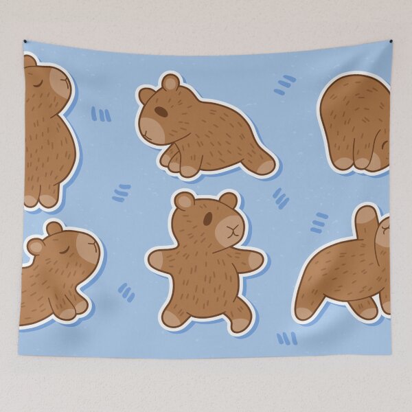 Item preview, Capybara yoga designed and sold by DerSenat.