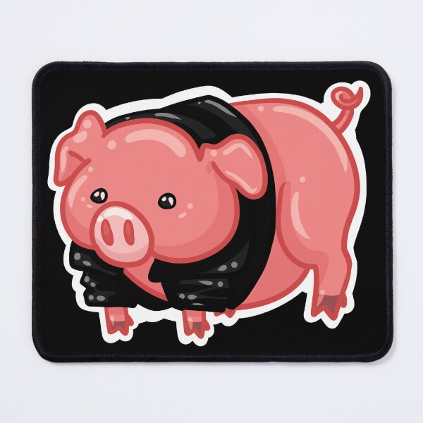 Item preview, Piggy in a Leather Jacket designed and sold by KingKiPeaches.