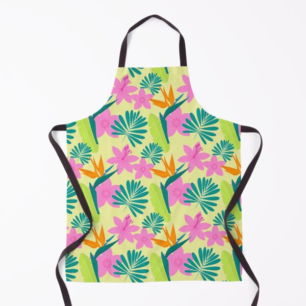 Item preview, colorful tropical flowers and leaf pattern designed and sold by SHOPingYOU.