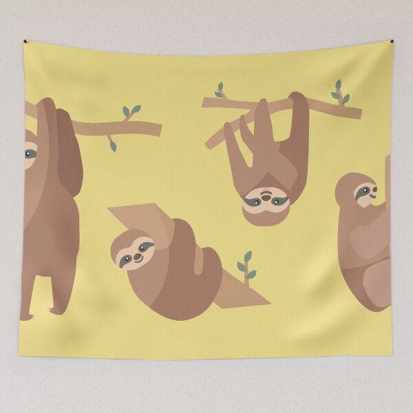 Item preview, sloth pattern designed and sold by DerSenat.