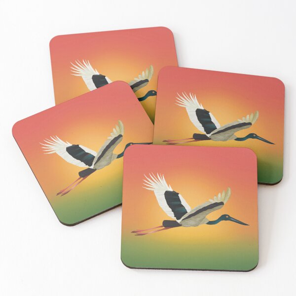 Item preview, Jabiru In Flight designed and sold by Amanda Webster.