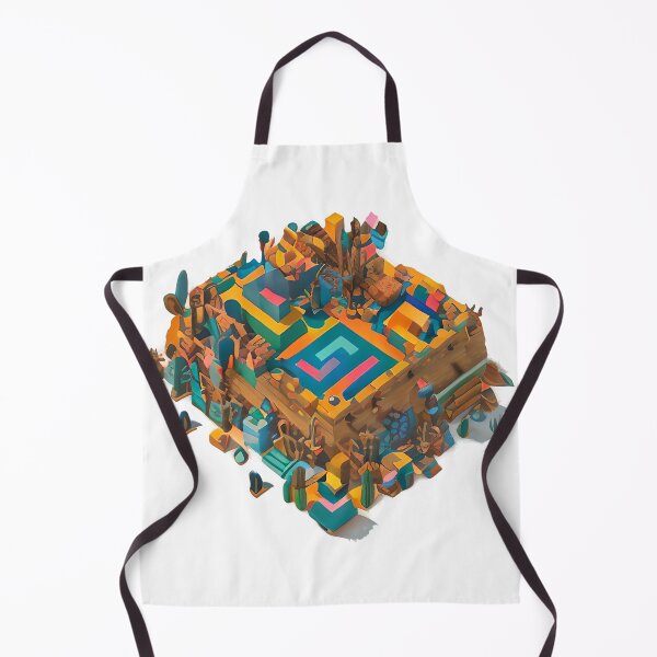 Item preview, A tribal ceremonial center, Isometric designed and sold by Chubuter.