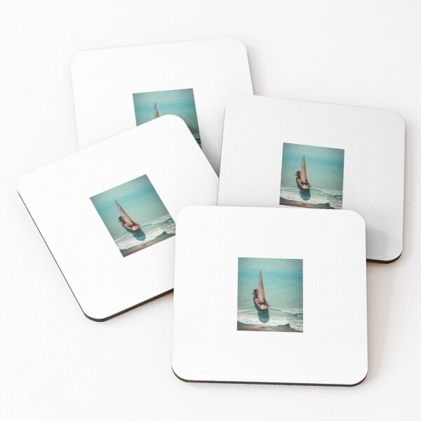 Item preview, Boat in the sea designed and sold by sabinako.