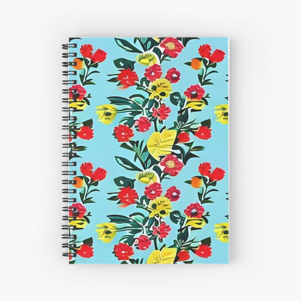 Floral pattern Spiral Notebook