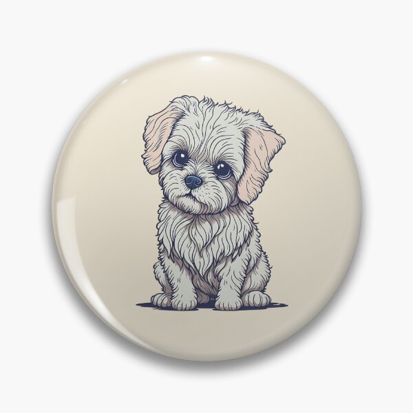 Item preview, Lovely Cream Puppy designed and sold by pigipeach.