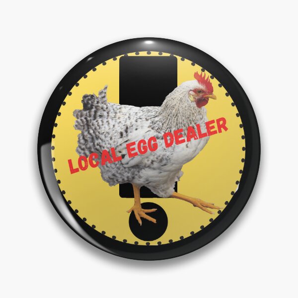 Item preview, Local Egg Dealer Hen designed and sold by AgnesMBrae.