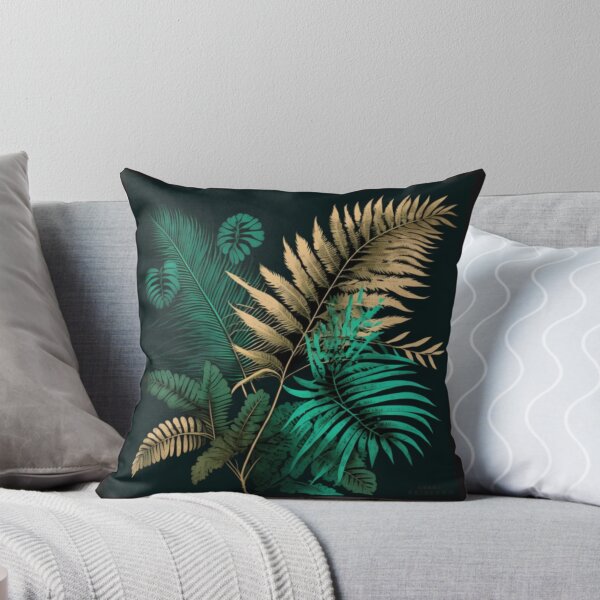 Item preview, Botanical ferns, palm trees, rainforest designed and sold by JITRA.