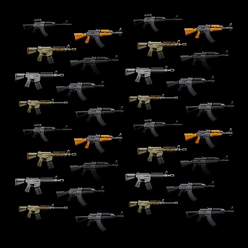 Artwork thumbnail, Military Rifle Pattern by Cartoon Capo's Emporium
