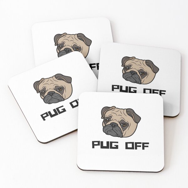 Item preview, Pug Off 01 designed and sold by RakentStudios.