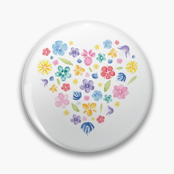 Item preview, Heart of flowers designed and sold by Iris Créa.