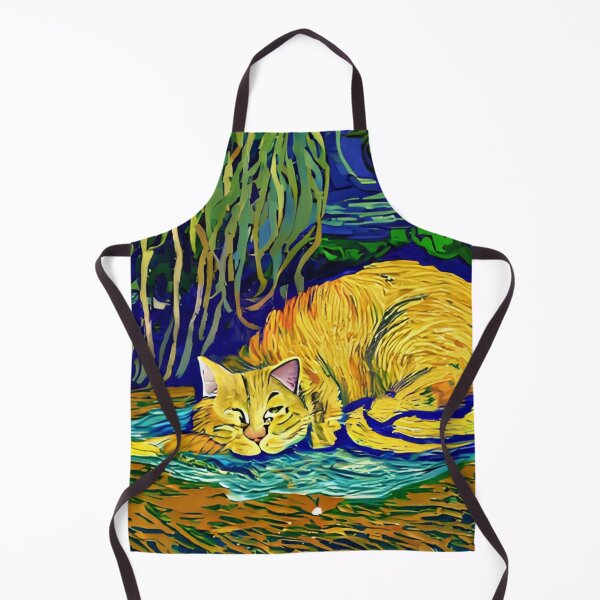 Item preview, Peaceful Cat by the Lake designed and sold by Kureghor-Arts.