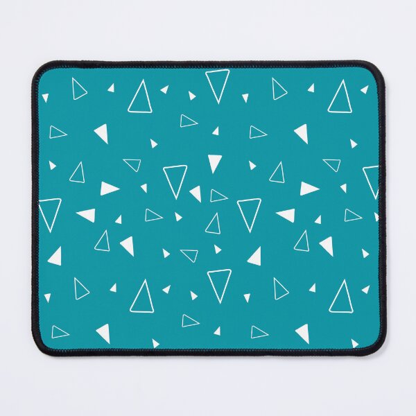Item preview, Triangles pattern,blue,white designed and sold by cutecrazytshirt.