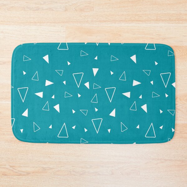 Item preview, Triangles pattern,blue,white designed and sold by cutecrazytshirt.