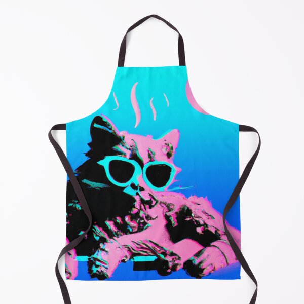 Item preview, gato vaporwave designed and sold by Lit_Creation ⭐️⭐️⭐️⭐️⭐️.