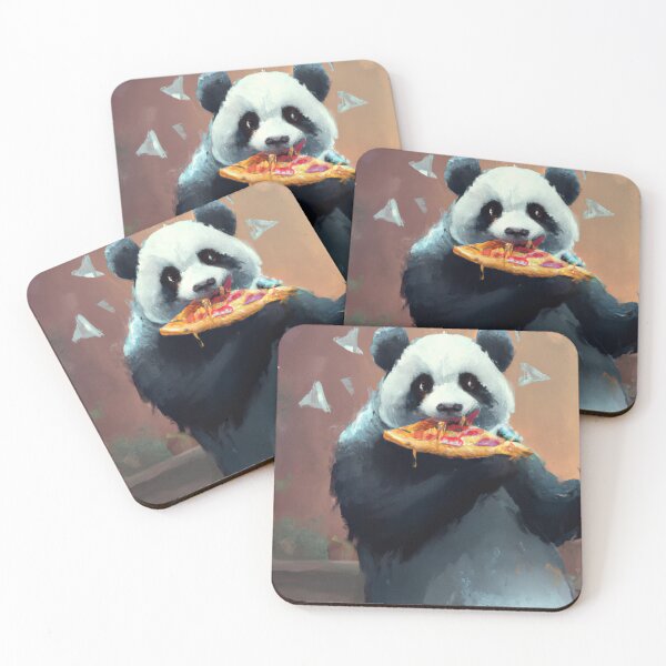Item preview, Panda Pizza Party designed and sold by Kureghor-Arts.