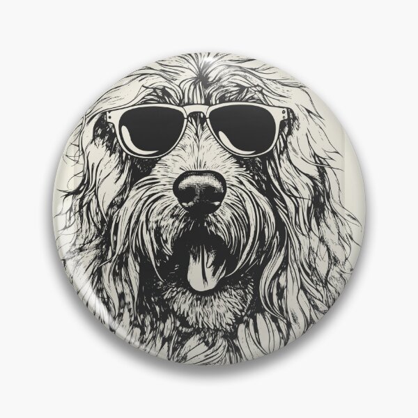 Item preview, Bergamasco Sheepdog Digital Sketch Drawing Illustration designed and sold by rafaeltto.