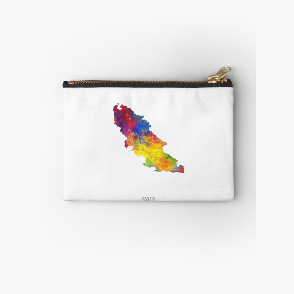 Item preview, Paxos Watercolor Map designed and sold by ArtPrints.