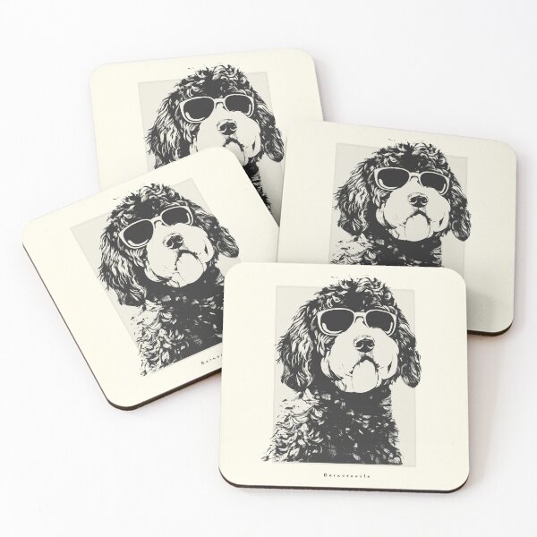 Item preview, Bernedoodle Digital Sketch Drawing Illustration designed and sold by rafaeltto.