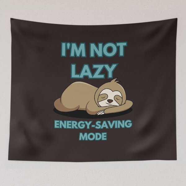 Item preview, I'm not lazy designed and sold by MYstoreDARK99.