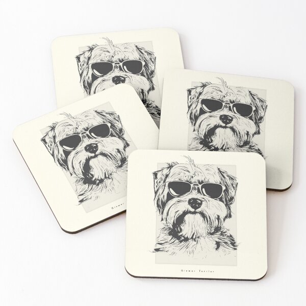 Item preview, Biewer Terrier Digital Sketch Drawing Illustration designed and sold by rafaeltto.