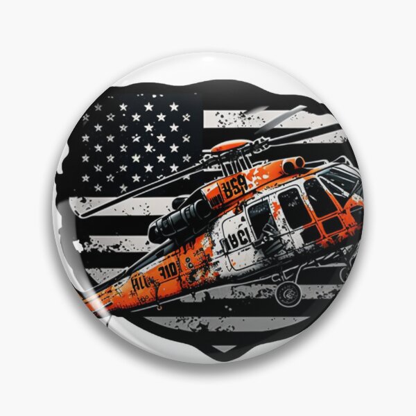 Item preview, USCG Jayhawk Flag Sticker designed and sold by Stizz08.