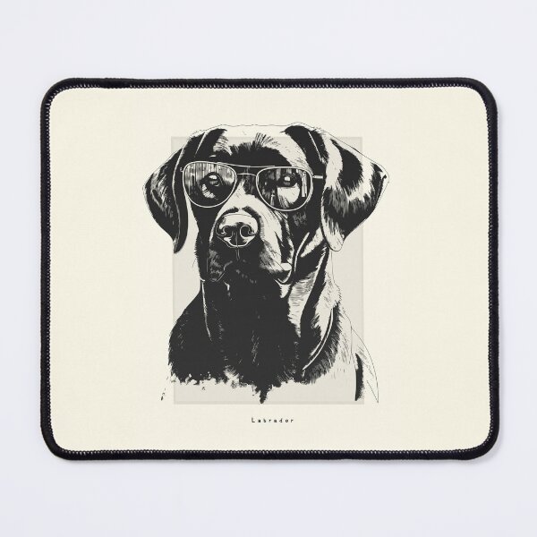 Item preview, Black Labrador Digital Sketch Drawing Illustration designed and sold by rafaeltto.
