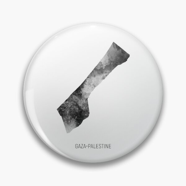 Item preview, Gaza-Palestine Watercolor Map designed and sold by ArtPrints.